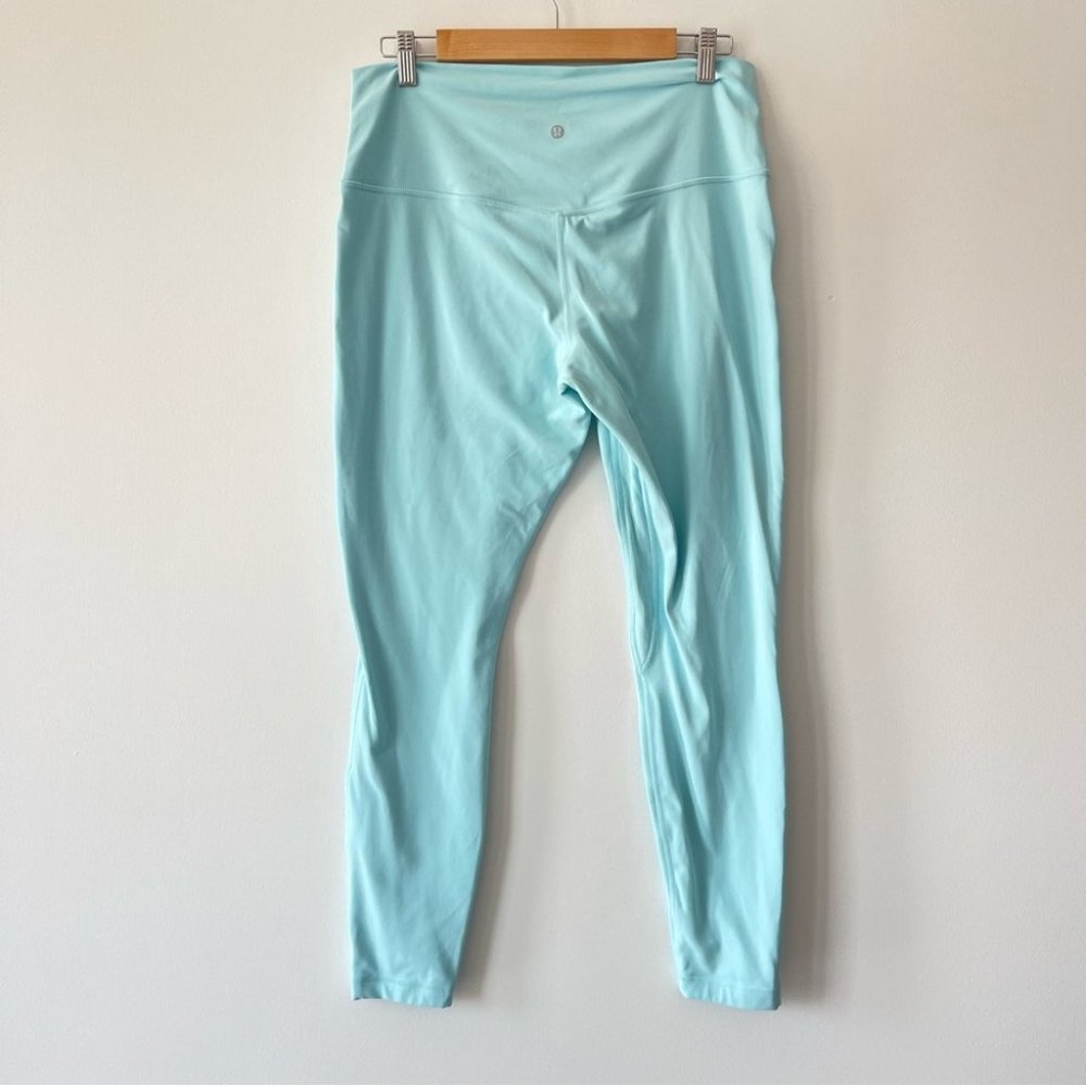 ❌SOLD❌ LULULEMON Align High-Rise Pant 28" Icing Blue yoga leggings size 14 28" - Picture 4 of 11